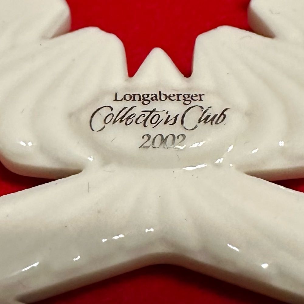 Longaberger Collectors Club 2002 Ornament - Picture 3 of 3